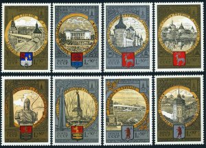 Russia B113-B120,MNH.Michel 4788-91,4810-13. Olympics Moscow-1980,Tourism 1978.