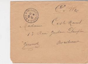 France WW1 French Military 1915 Tresor Et Postes No 145 Cover Ref 30976