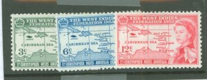 St. Kitts-Nevis #136-38 Unused Single (Complete Set)