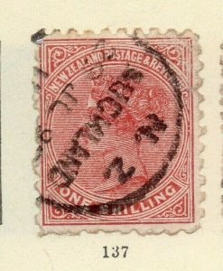 New Zealand 1890s Early Issue Fine Used 1S. NW-165635