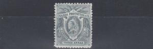 UGANDA  1898   S G 87   3A  PALE GREY    MH  