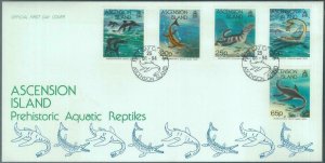 84355 - ASCENSION - Postal History - FDC COVER 1994 Prehistoric Aquatic Reptiles