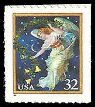 PCBstamps   US #3012 Bk Sgl 32c Midnight Angel, MNH, (8)