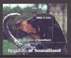 SOMALILAND - 1999 - Dogs - Perf Min Sheet #1 - M N H - Private Issue