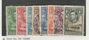Bechuanaland, Postage Stamp, #124-131 Used, 1938, JFZ
