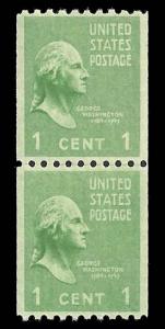 # 848 MINT HINGED GEORGE WASHINGTON XF+