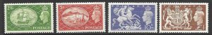 GB 286-89    1951  set  4  XF   NH
