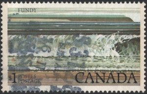 Canada SC#726 $1.00 Fundy National Park (1979) Used