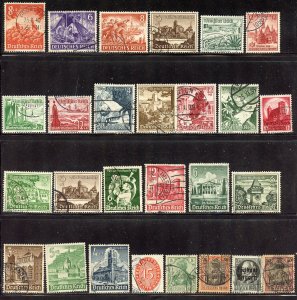 Germany Lot Used.   (10)