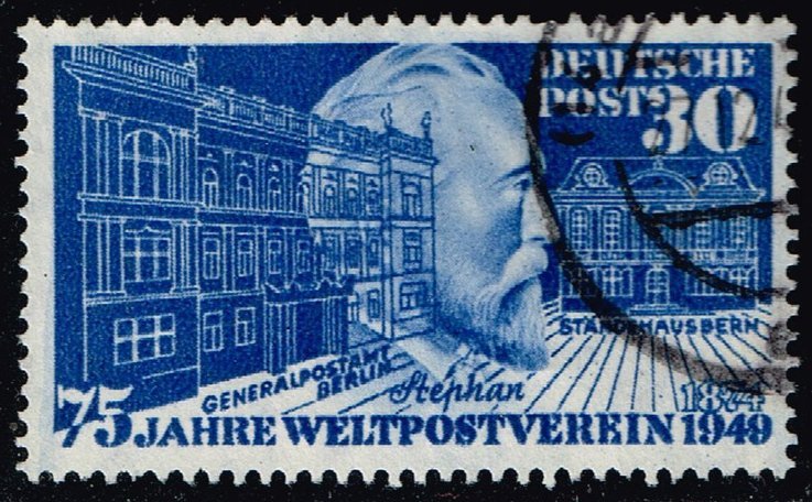 Germany #669 Heinrich von Stephan; Used (4Stars)