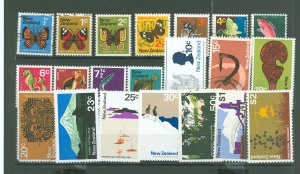 New Zealand #438-458  Single (Complete Set)