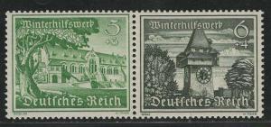 Germany Scott # B162, B163, mint nh, se-tenant, Mi# W138