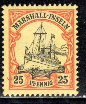 Marshall Islands Scott # 17, mint hr