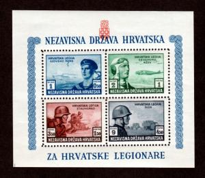 Croatia # B37 Mint NH S/S!