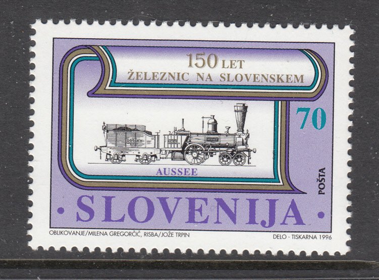 Slovenia 243 Train MNH VF