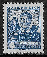 Austria #372 MNH Stamp - Lower Austria Costume