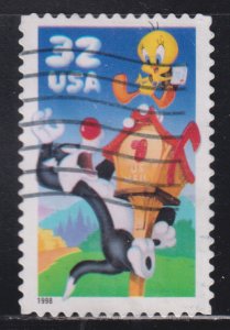 United States 3204a Sylvester & Tweety Bird 1998