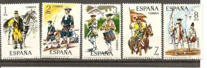 Spain 1824-1828 MNH