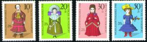 Germany  Scott B438-441MNH** 1968 Doll set