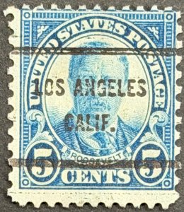 USA, 1927, SC#637, Theodore Roosevelt, Used, VG