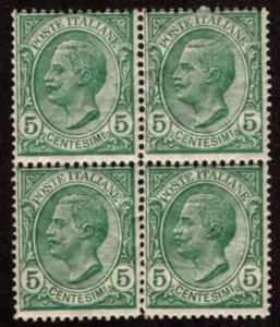 ITALY #94 AVG/MNH BLK/4 ~JM-3828