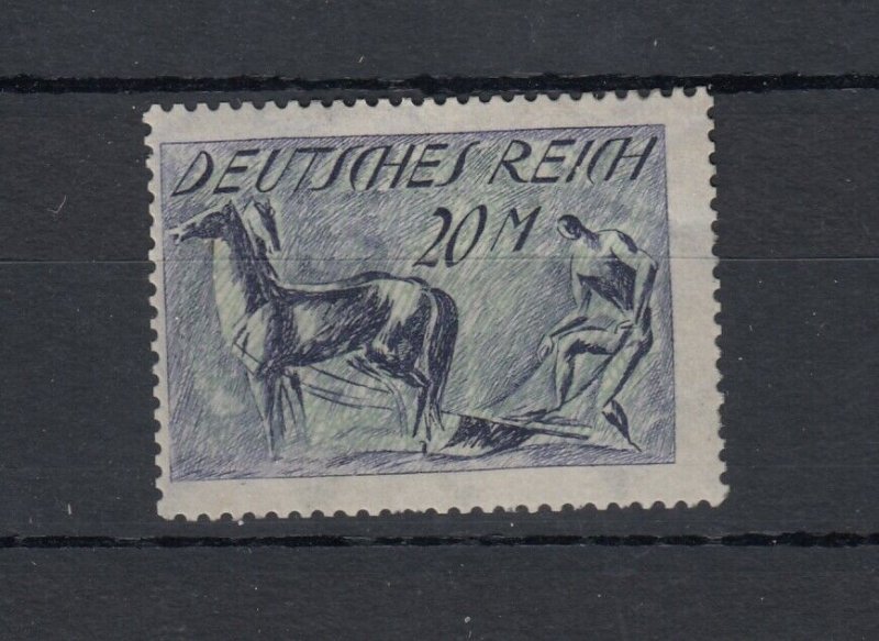 Germany 1922 20m Plough MNH J7666