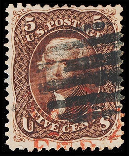 U.S. 1861-66 ISSUES 75  Used (ID # 112804)
