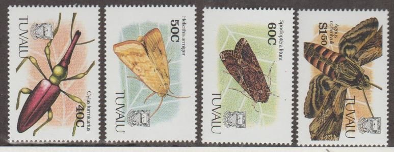 Tuvalu Scott #566-569 Stamps - Mint NH Set