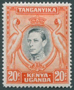 Kenya Uganda & Tanganyika 1941 20c black & orange SG139a unused