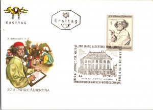 Austria, Worldwide First Day Cover, Art