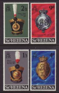 St Helena 240-243 Military MNH VF