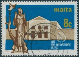 Malta 1986 SG776 8c International Peace Year FU