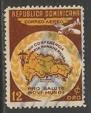 Dominican Republic C77 VFU MAP A1242-2