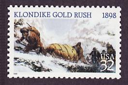 3235 Klondike Gold Rush mint single