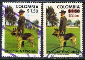 Colombia; 1976-77: Sc. # 847,850: O/Used Cpl. Set