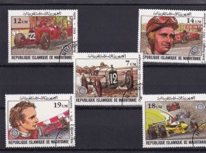 SA17c Mauritania 1981 Grand Prix, 75 years used stamps