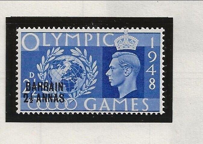 BAHRAIN Sc 64-67 LH issue of 1948 - OLYMPICS 