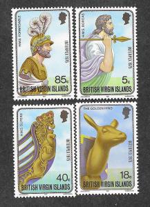 British Virgin Islands 280-283 Mint NH MNH INTERPEX 1975!