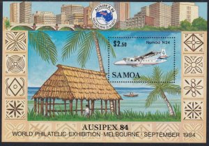 Sc# 633 Samoa 1984 AUSIPEX '84 S/S souvenir sheet MNH CV $6.00 