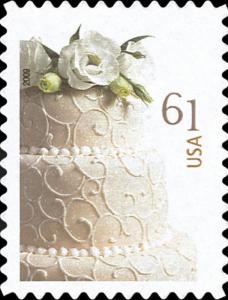 2009 61c Wedding Cake, Special Issue Scott 4398 Mint F/VF NH