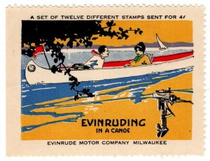 (I.B) US Cinderella : Evinrude Motor Company (Canoe)
