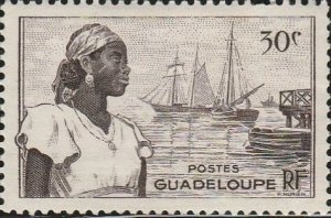 Guadeloupe , #190 Unused , From 1947