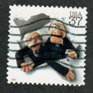 3944e Muppets Used Single