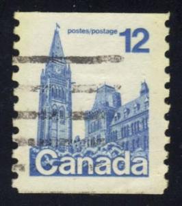 Canada #729 Parliament, used (0.25)