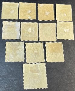 CHILE # 98-112--MINT/HINGED---COMPLETE SET---1911