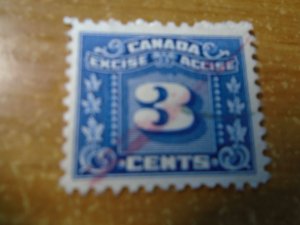 Canada Revenue Stamp  van Dam  #  FX64  used