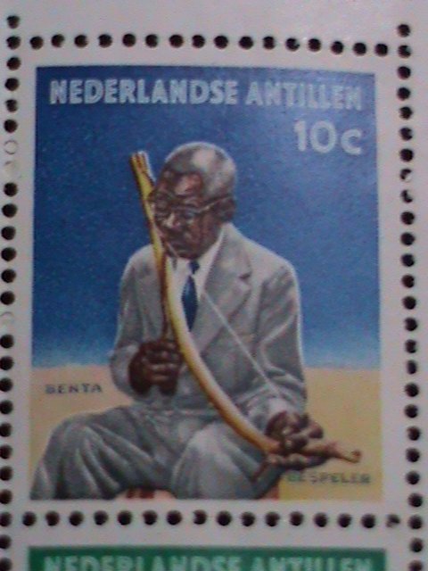 NEDERLAND ANTILLES-1962-SC#279a CULTURAL SCULPTURES-MNH S/S-VERY FINE