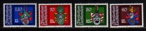 Liechtenstein MNH sc# 704-7 Coat of Arms 08CV $2.30