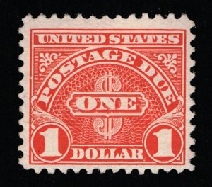 FRESH GENUINE SCOTT #J77 VF-XF MINT OG NH BEP 1930 $1 CARMINE POSTAGE DUE #11990