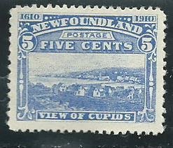 Newfoundland 91 Mint  VF   1910   PD
